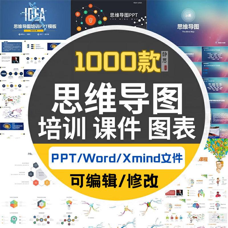 xmind思维导图模板学习方法互联网运营活动策划工作计划基本流程-优资源网
