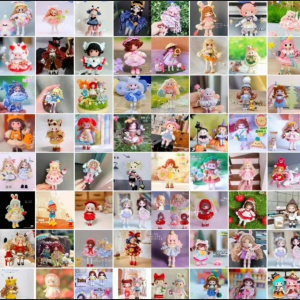 精品隐藏800+款精品微钩隐藏人偶图解全店图解部分带视频打包价-优资源网