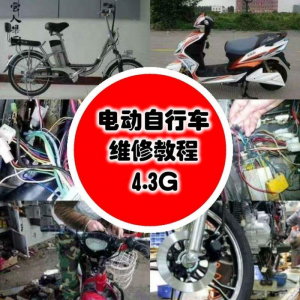 学电动车维修技术电动自行车维修技术电瓶修复技巧视频教程教学-优资源网